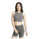 Adidas Γυναικεία αμάνικη μπλούζα Essentials+ Crop Tank Top